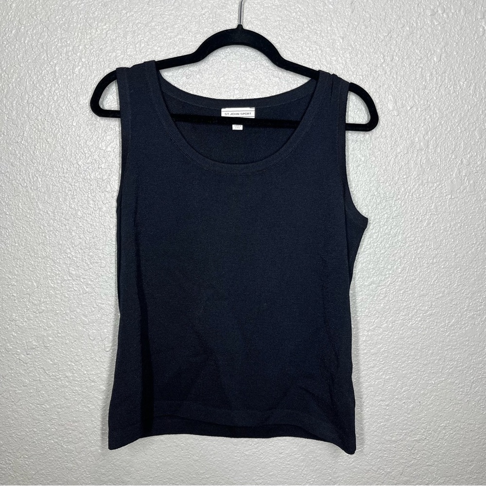 St. John Sport Dark Blue Tank